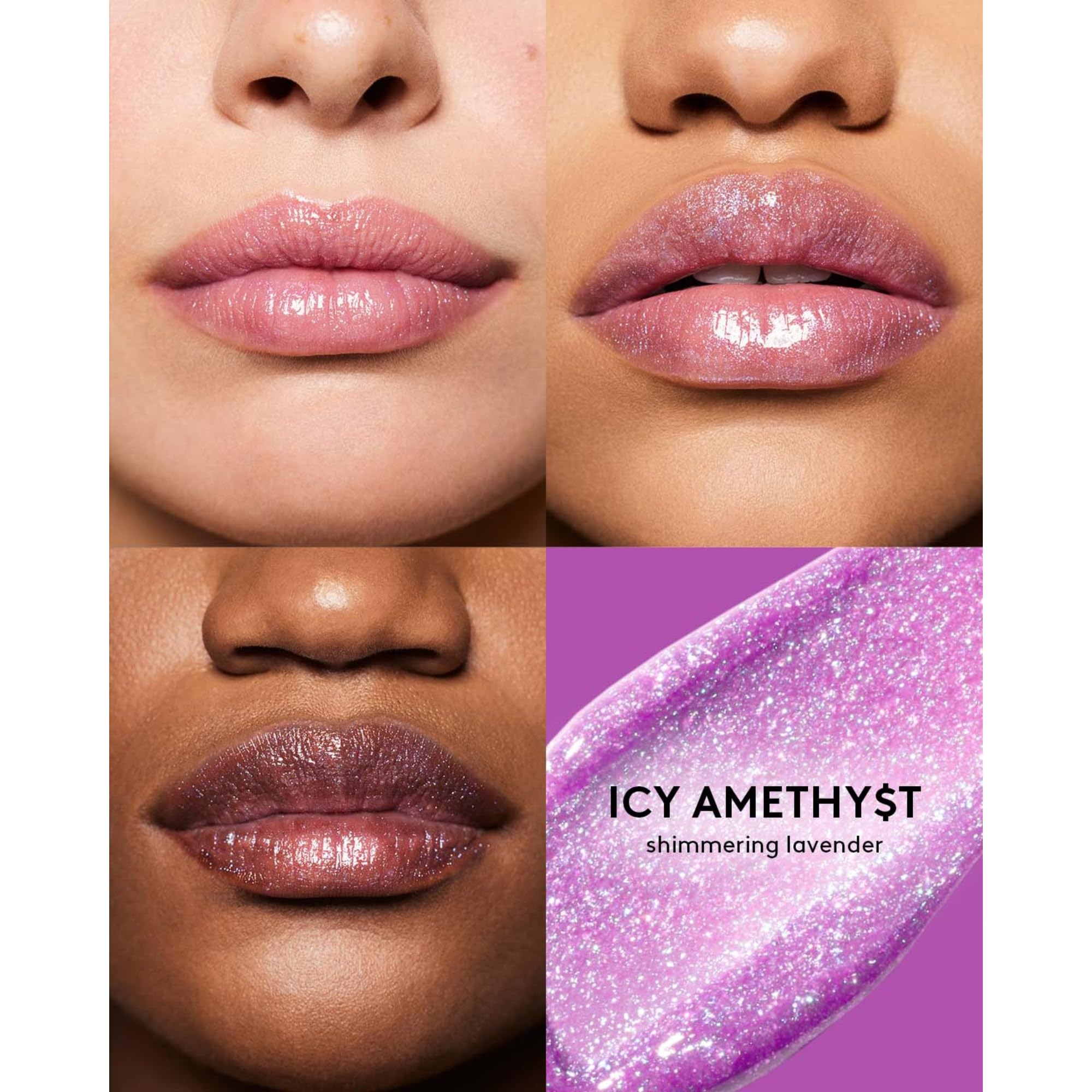 Fenty Beauty Gloss Bomb Stix Shimmer - Icy Amethyst - 3.6g